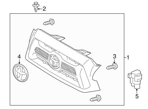 HVAC/SWITCHES & SENSORS for 2012 Toyota Tacoma #1