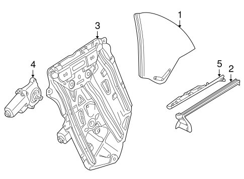 Rear Door for 2000 BMW 323Ci #0