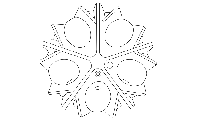 T2R10300 WHEEL, ALLOY