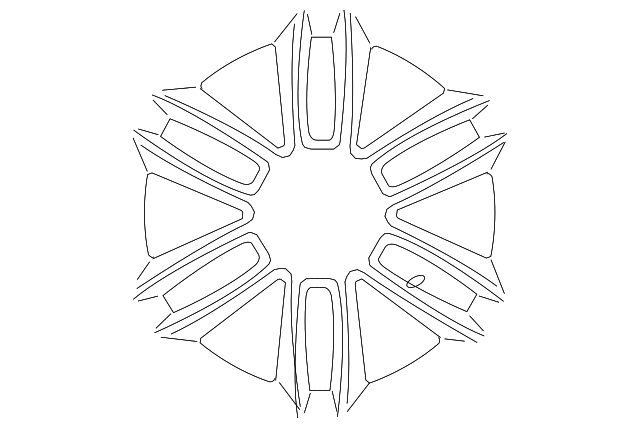 T2R12015 WHEEL, ALLOY