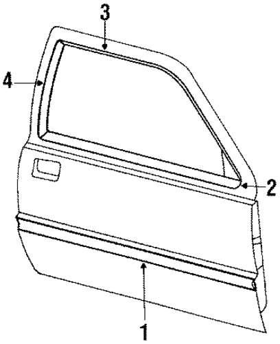 Cougar DOOR PANEL
