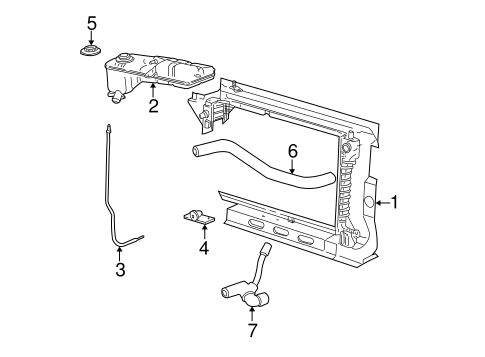 Mustang RADIATOR & COMPONENTS 2