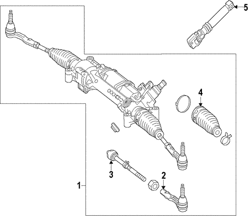 Steering Gear & Linkage for 2018 Mercedes-Benz GLC 43 AMG® #4