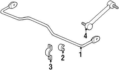 Intrigue STABILIZER BAR & COMPONENTS
