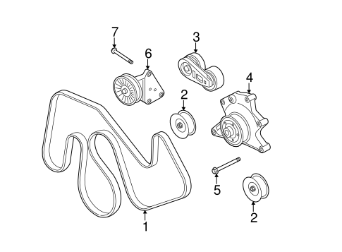 F-250 Super Duty BELTS & PULLEYS 2