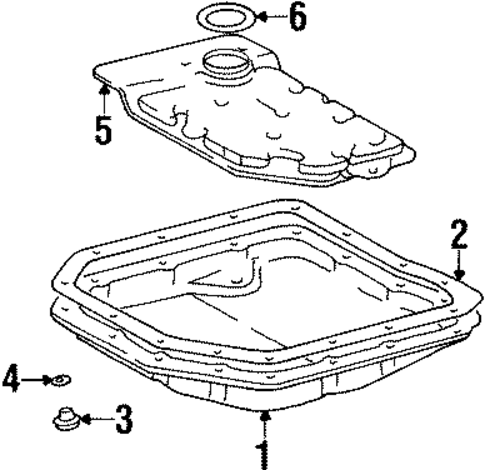 ENGINE/TRANSAXLE PARTS for 1996 Toyota Celica #1