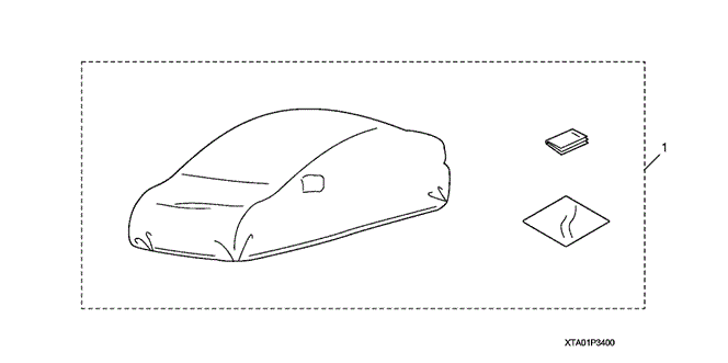ACCESSORIES/CAR COVER for 2009 Honda ACCORD SEDAN #1