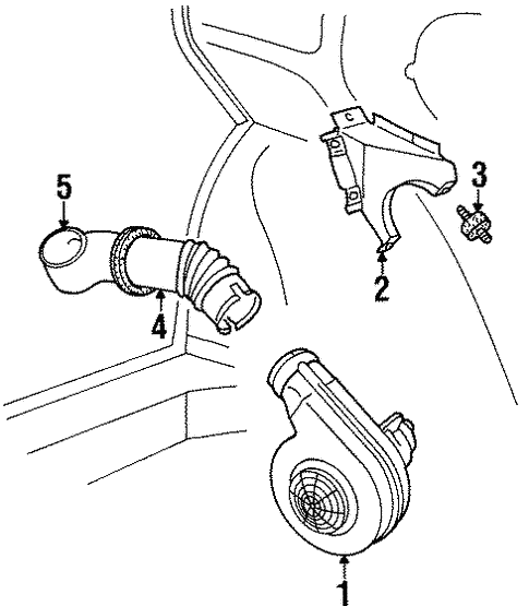Blower Motor & Fan for 1994 Audi Cabriolet #0