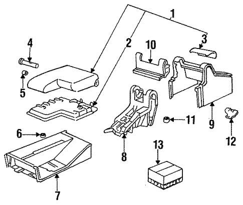 Armrest for 1992 BMW 325i #0
