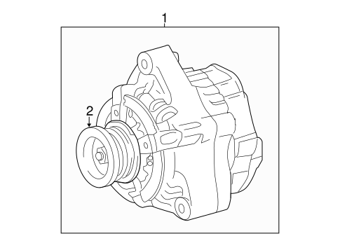 Alternator for 2015 Toyota Tundra #0