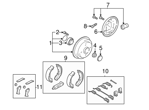 Focus BRAKE COMPONENTS 2