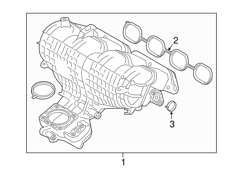 ENGINE/MANIFOLD for 2012 Toyota Prius V #1