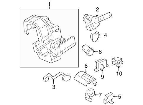 Electrical/Anti-Theft Components for 2004 Ford Explorer #2