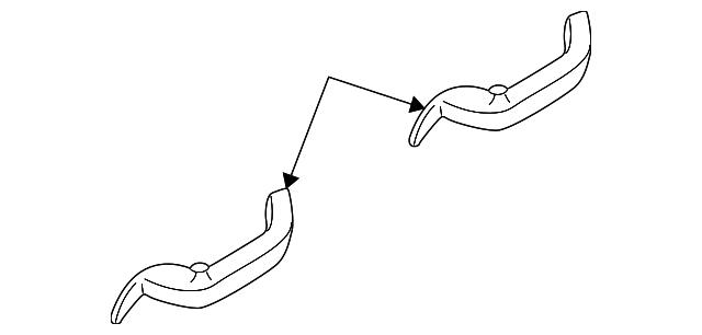 YS4Z5431406FAB Деталь GRIP HANDLE, LEFT