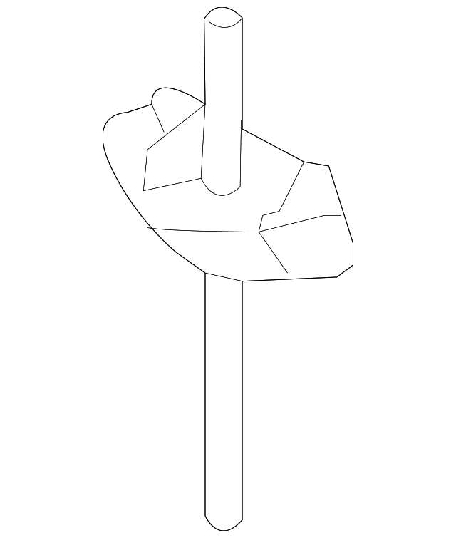 ES7Z-17091-A Деталь LUG WRENCH RETAINER