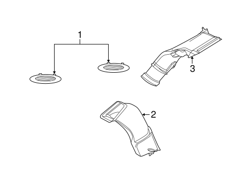 Body/Ducts for 2013 Ford Explorer #2