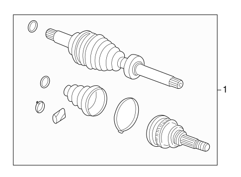 Freelander DRIVE AXLES