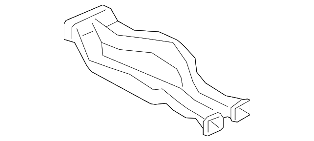 T2H5526 Деталь CENTER DUCT
