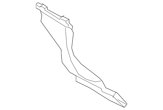 T2H4914 Деталь REAR DUCT, LEFT