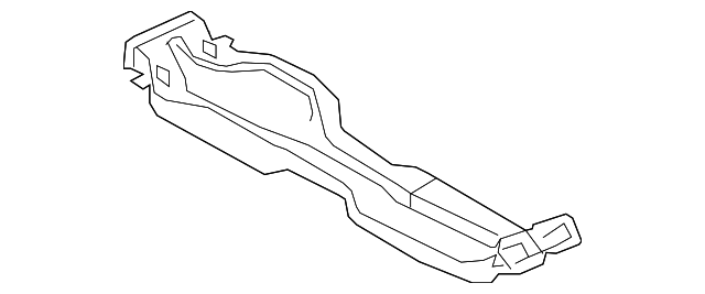 T2H3389 Деталь CENTER DUCT