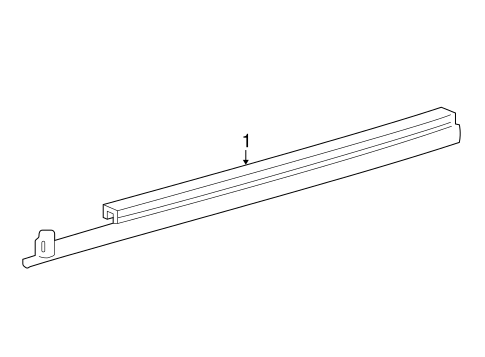 Body/Exterior Moldings for 2006 Ford Freestyle #1