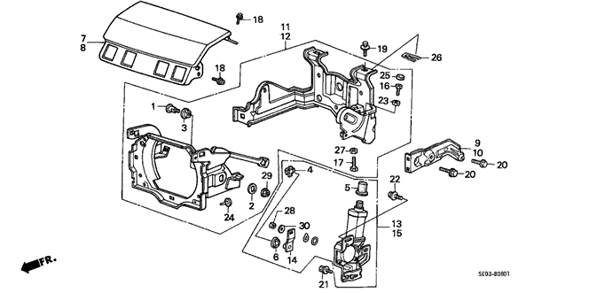 1987 Honda ACCORD HATCHBACK LXI BOLT-WASHER (4X8) - (90109SD2000) 1987 Honda ACCORD HATCHBACK LXI BOLT-WASHER (4X8) - (90109SD2000)