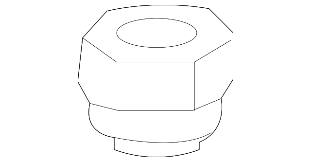996-343-561-91 Деталь TOP NUT, LEFT