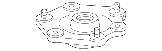 996-343-011-91 Деталь STRUT MOUNT, RIGHT