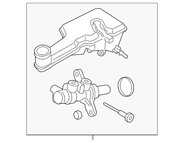 DG9Z-2140-C MASTER CYL ASSY