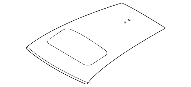 31253165 Деталь ROOF PANEL
