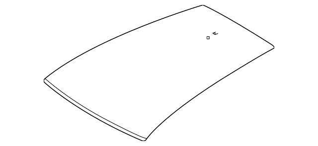 31253166 Деталь ROOF PANEL