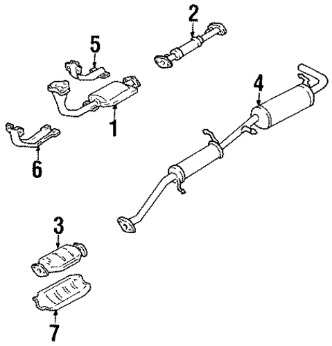 Villager EXHAUST COMPONENTS
