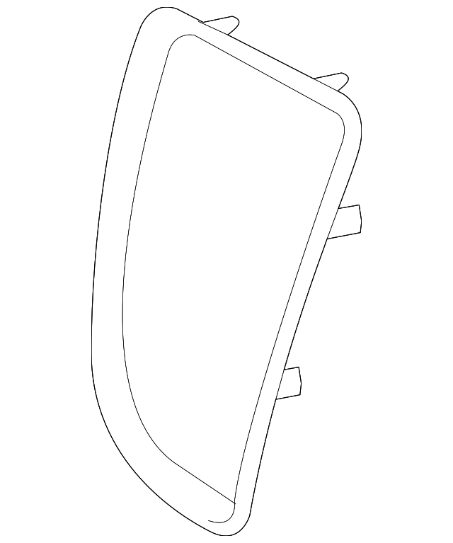 25831817 Деталь TRIM RING, LEFT