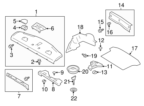 BODY/INTERIOR TRIM - REAR BODY for 2016 Scion FR-S #1