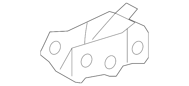 15299271 Деталь TRANS MOUNT BRKT