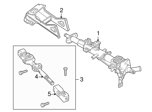 Discovery STEERING COLUMN COMPONENTS