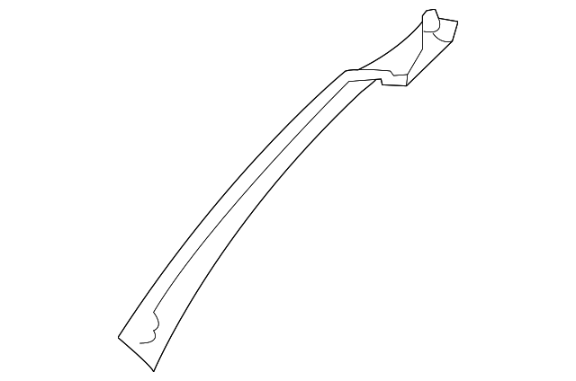 AME490220 Деталь W'SHIELD PILLAR, RIGHT