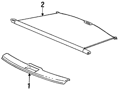 Taurus INTERIOR TRIM - REAR BODY 2