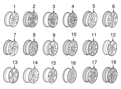 Wheels for 2013 Volvo S60 #1