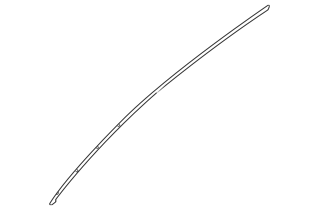 8A5Z-5420551-A Деталь FRAME MOLDING, LEFT