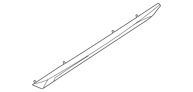 8A5Z-5420878-AA Деталь LOWER MOLDING, RIGHT