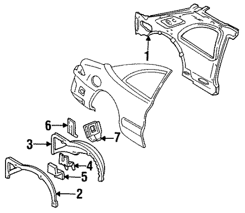Mark VIII INNER STRUCTURE & RAILS