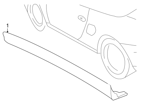 Boxster EXTERIOR TRIM - PILLARS
