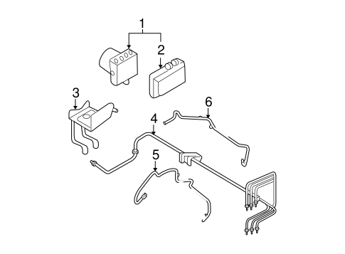 Electrical/ABS Components for 2005 Ford Five Hundred #1