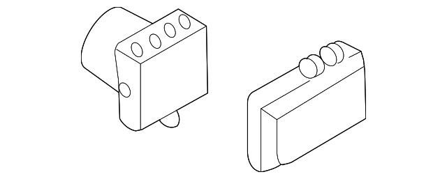 6F9Z-2C065-A Деталь ABS CONTROL UNIT
