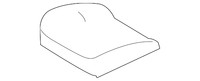 31250360 SEAT CUSHION, RIGHT