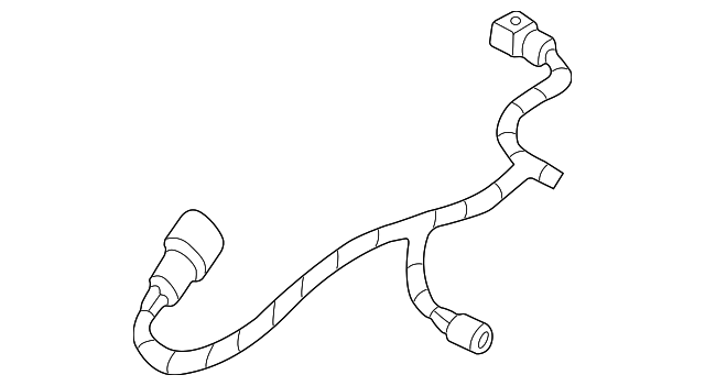 YF1Z-13076-AA WIRE, RIGHT