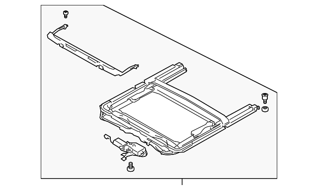 32007918 Деталь SUNROOF ASSY