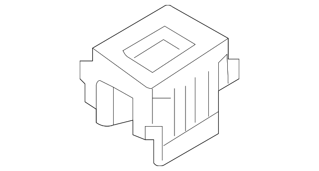 92152187 Деталь ROOF MOLDING CLIP, RIGHT