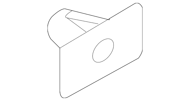 12757151 Деталь DRIP MOLDING CLIP, RIGHT